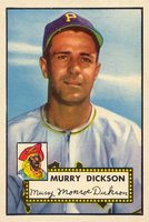 1952 Topps #266 Murray Dickson Baseball Card