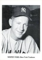 1962 Jay Publishing Photos-Type 2 # Whitey Ford Portrait, Pose to Chest Baseball Card