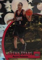 1998 Finest Arena Stars #AS3 Allen Iverson Basketball Card