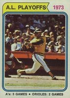 1974 Topps #470 A.L. Playoffs Baseball Card