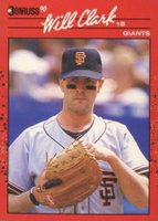 1990 Donruss #230 Will Clark Baseball Card