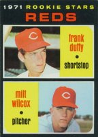 1971 Topps #164 Rookie Stars Reds Baseball Card