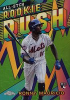 2024 Topps Chrome Chrome All Etch Rookie Rush #11 Ronny Mauricio Baseball Card
