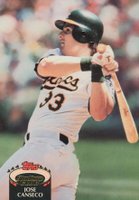 1992 Stadium Club #370 Jose Canseco Baseball Card