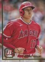 2022 Bowman Heritage #38 Shohei Ohtani Variation Baseball Card