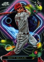 2023 Topps Cosmic Chrome #139 Matt Mclain Baseball Card