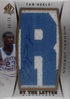 2012 SP Authentic By the Letter Signatures #BL-MJ Michael Jordan R Basketball Card