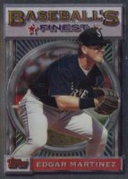1993 Finest #190 Edgar Martinez Baseball Card