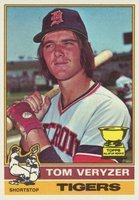 1976 Topps #432 Tom Veryzer Baseball Card