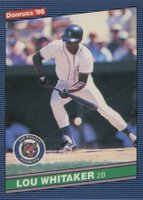 1986 Donruss #49 Lou Whitaker Baseball Card
