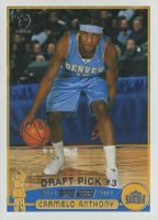 2003 Topps #223 Carmelo Anthony 1st Edition Basketball Card