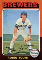 1975 Topps Mini #223 Robin Yount Baseball Card