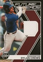 2023 Panini Elite Extra Edition Future Threads #FTDC Dylan Crews Baseball Card