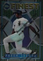 1995 Finest #89 Frank Thomas w/Coating Baseball Card