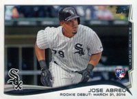 2014 Topps Update #US325 Jose Abreu Baseball Card