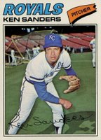 1977 Topps #171 Ken Sanders Baseball Card
