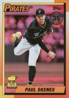 2025 Topps 1990 Topps Baseball #T9063 Paul Skenes Pink Baseball Card