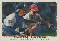 1995 Topps #350 Barry Larkin Baseball Card