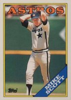 1988 Topps Tiffany #760 Mike Scott Baseball Card