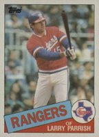 1985 Topps #548 Larry Parrish Baseball Card