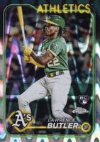 2024 Topps Chrome #5 Lawrence Butler Raywave Baseball Card
