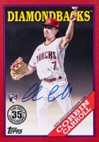 2023 Topps 1988 Topps Baseball Autographs #88BACCA Corbin Carroll Red Baseball Card