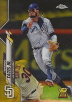 2020 Topps Chrome #84 Fernando Tatis Jr. Gold Refractor Baseball Card
