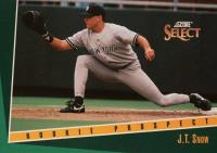 1993 Select #385 J.T. Snow Baseball Card