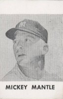 1961 Baseball Player Key Chains-Insert # Mickey Mantle Baseball Card