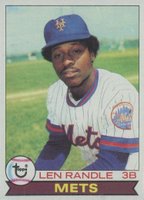 1979 Topps #454 Len Randle Baseball Card