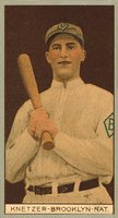 1912 Brown Backgrounds Broadleaf #92 Elmer Knetzer Baseball Card
