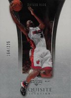 2004 Upper Deck Exquisite Collection  #19 Dwyane Wade Basketball Card
