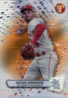 2023 Topps Pristine #21 Nolan Arenado Orange Baseball Card