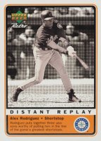 1999 Upper Deck Retro Distant Replay #D7 Alex Rodriguez Baseball Card