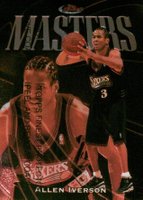 1997 Finest #183 Allen Iverson w/Coating Basketball Card