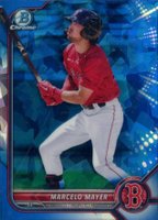 2022 Bowman Sapphire Edition Chrome Prospects #BCP126 Marcelo Mayer Baseball Card