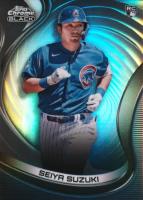 2022 Topps Chrome Black #14 Seiya Suzuki Refractor Baseball Card
