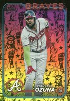 2024 Topps #518 Marcell Ozuna Independence Day Baseball Card