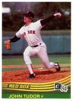 1984 Donruss #416 John Tudor Baseball Card