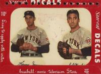 1952 Star-Cal Decals Type 2 #90-b Larry Jansen/Sal Maglie Baseball Card