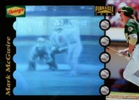 1996 Dennys Instant Replay Holograms #25 Mark McGwire Baseball Card