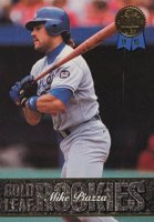 1993 Leaf Gold Rookies Update #4 Mike Piazza Baseball Card