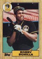 1987 Topps #184 Bobby Bonilla Baseball Card