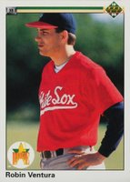 1990 Upper Deck #21 Robin Ventura Star Rookie Baseball Card