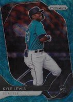2020 Panini Prizm #94 Kyle Lewis Teal Wave Prizm Baseball Card