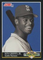 1991 Score #858 Ken Griffey Jr. Baseball Card