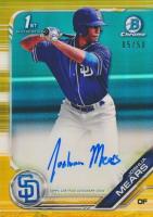 2019 Bowman Draft Chrome Draft Picks Autograph #CDAJM Joshua Mears Gold Refractor Baseball Card