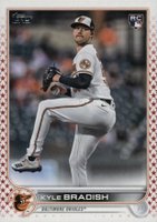 2022 Topps Update #US66 Kyle Bradish Independence Day Baseball Card