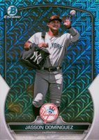 2023 Bowman Mega Box Chrome #18 Jasson Dominguez SP Baseball Card