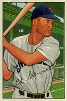 1952 Bowman #185 Eddie Stewart Baseball Card